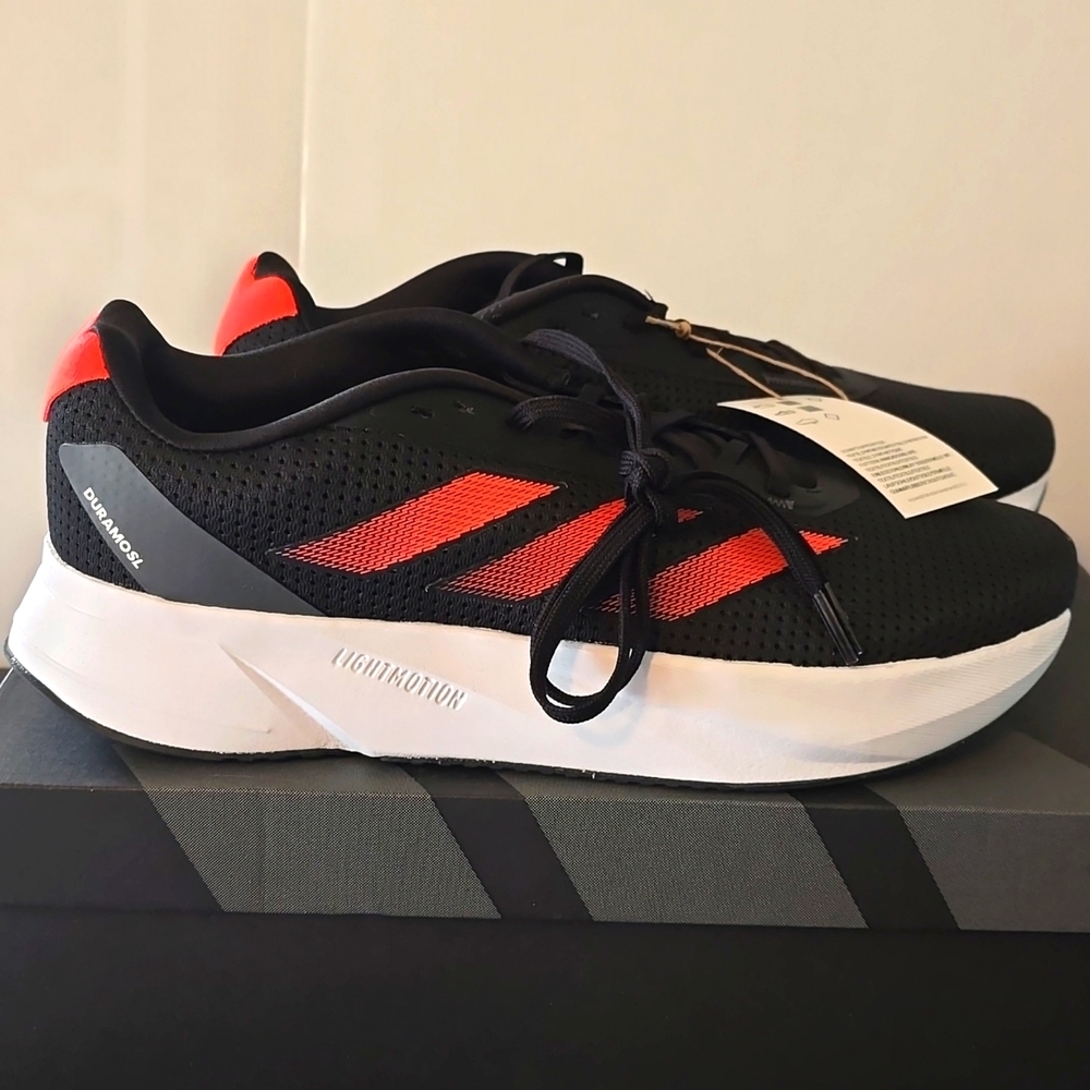 Adidas DuRamo SLM MENS SIZE 11 5 NEW with box sneakers shoes On Sale - Picture 1 of 4